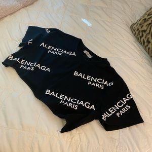 Balenciaga Crop Tee